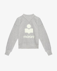 Etoile Moby sweatshirt - grey white