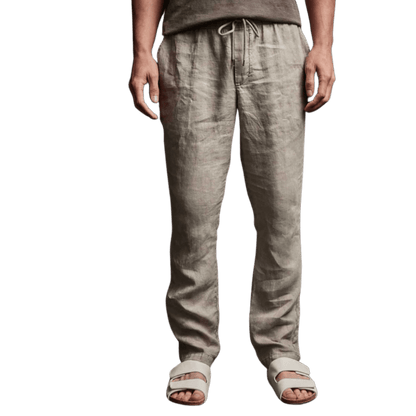 Lightweight Linen Pant Silt Pigment