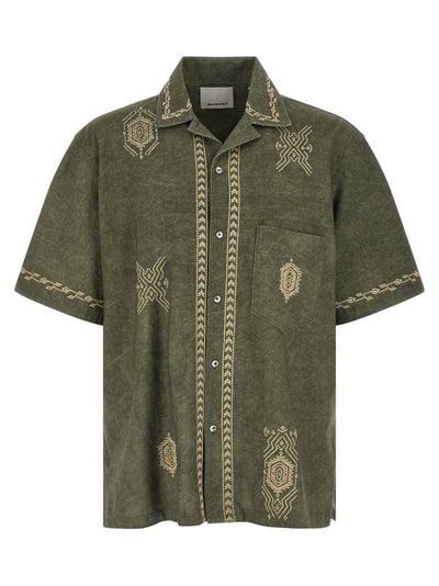 Isabel Marant Green Zekim Shirt