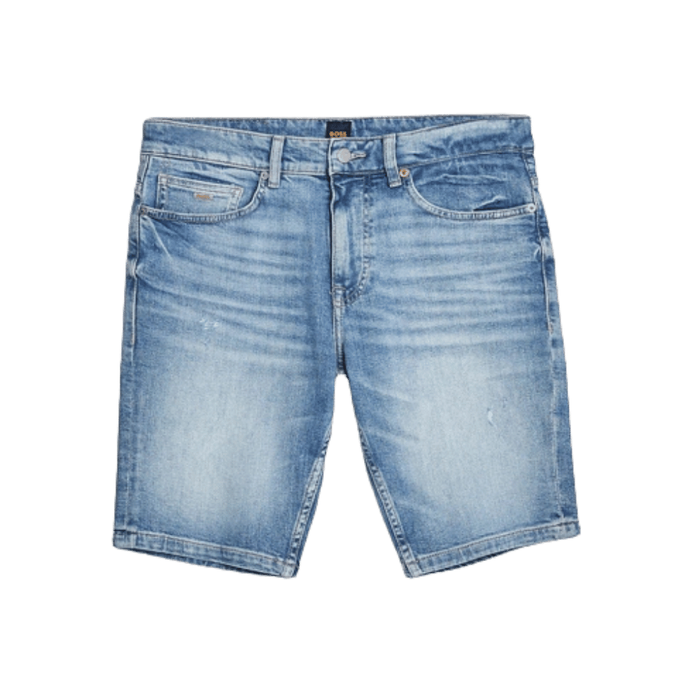 Light Blue Razor Short