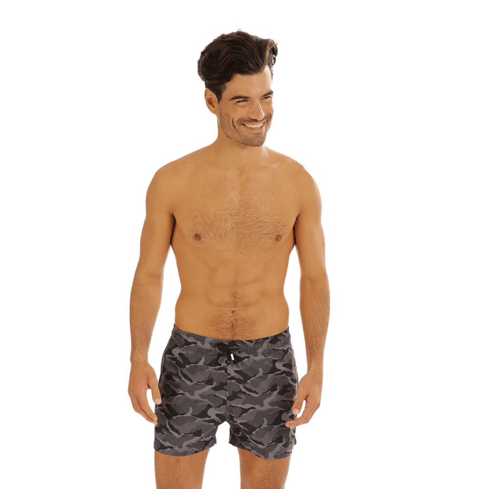 Army Black Swim Short