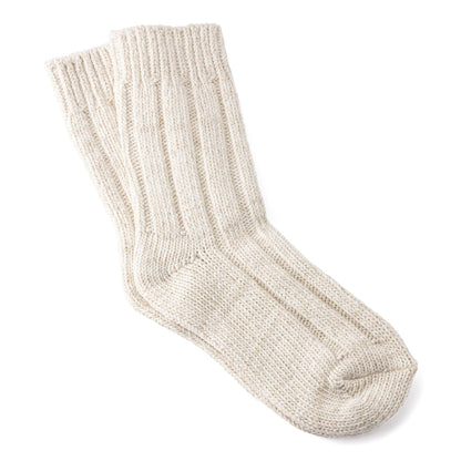 Cotton Twist Women Socks off white