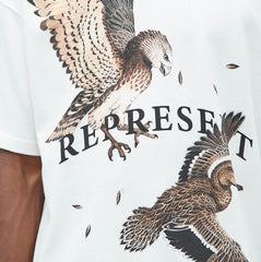 Birds of prey T-shirt - flat white