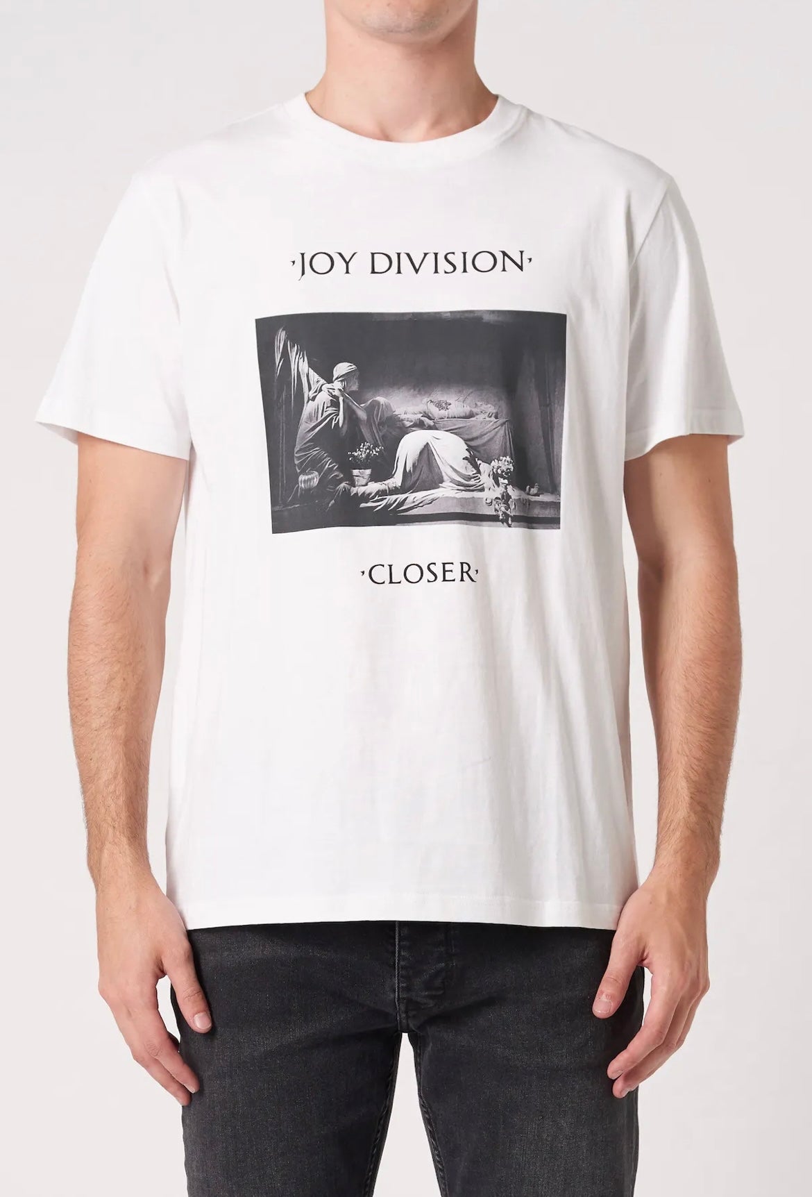 Joy Division Closer Band Tee - White