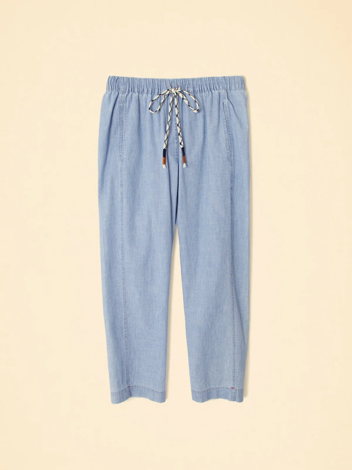 Draper pant - dusty blue