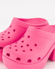 Siren clog hyper pink