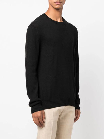 Crew neck wool jumper