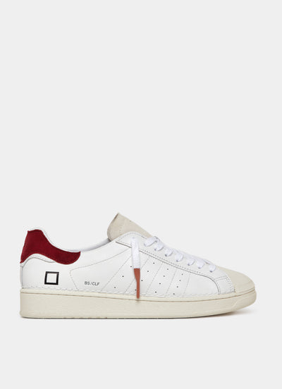 Base Calf White-Bordeaux