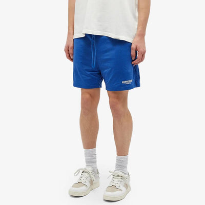Represent Mesh Owners Club Shorts - Cobalt Blue