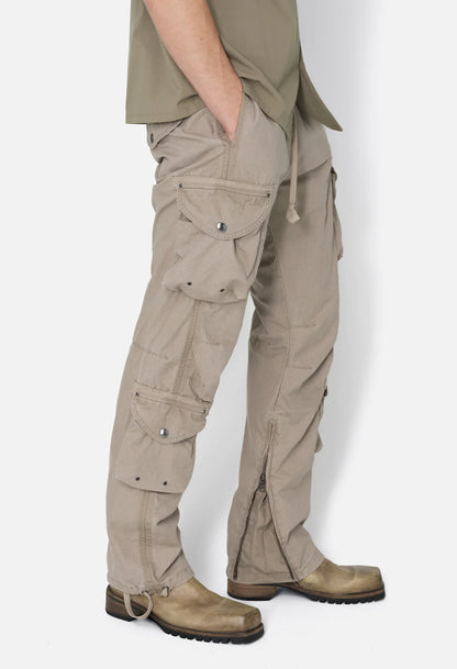 Deck cargo pants - khaki