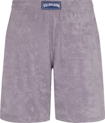 Men Terry Bermuda Shorts Solid