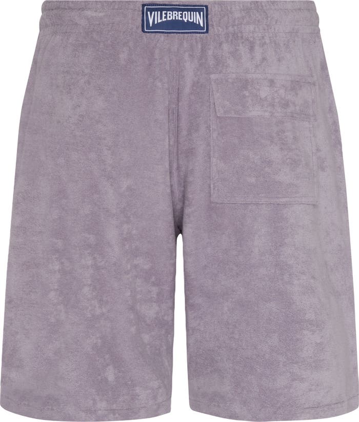 Men Terry Bermuda Shorts Solid