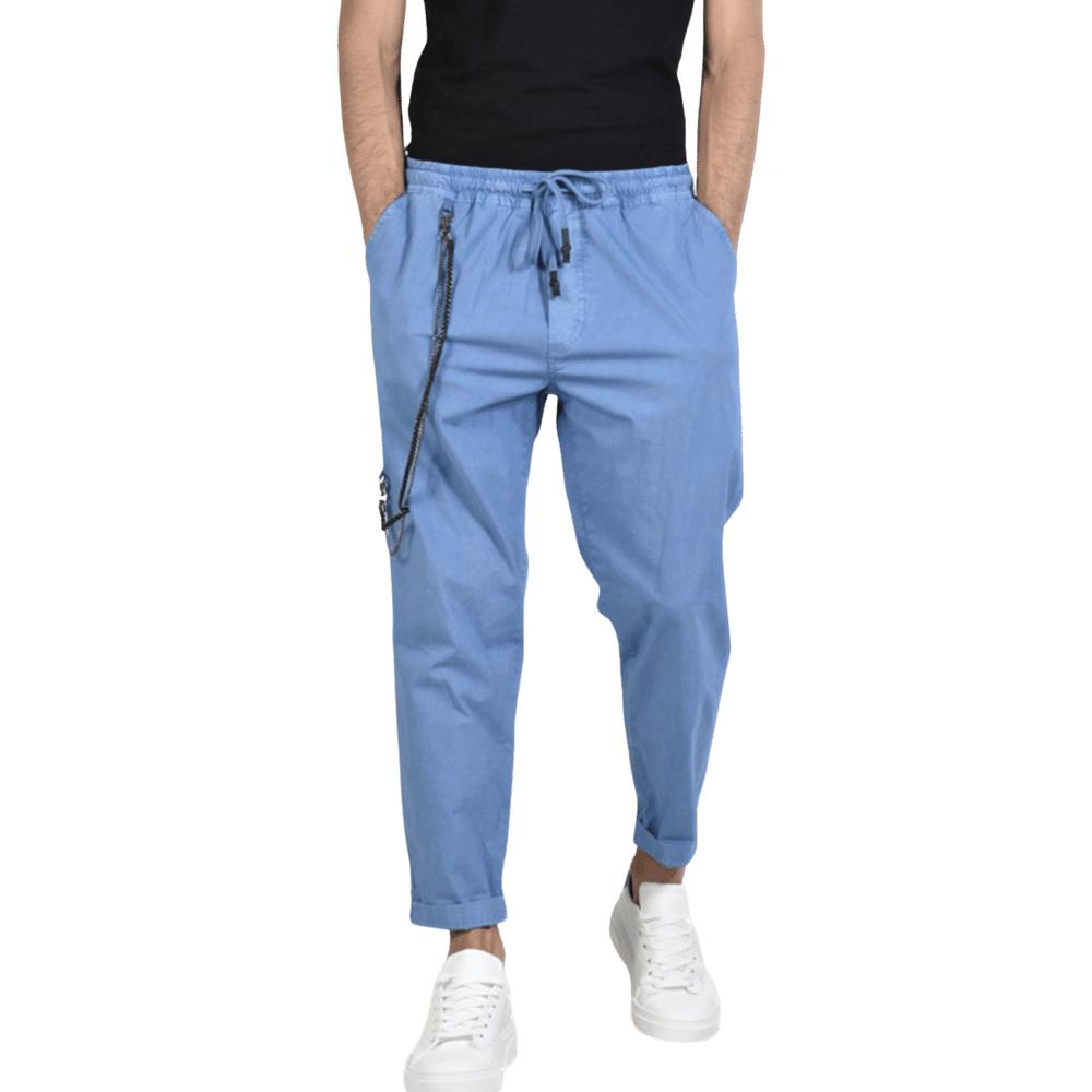 Blue Summer Cargo Pant