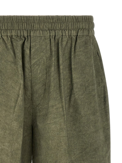 Isabel Marant Green Zilan Bermuda Shorts