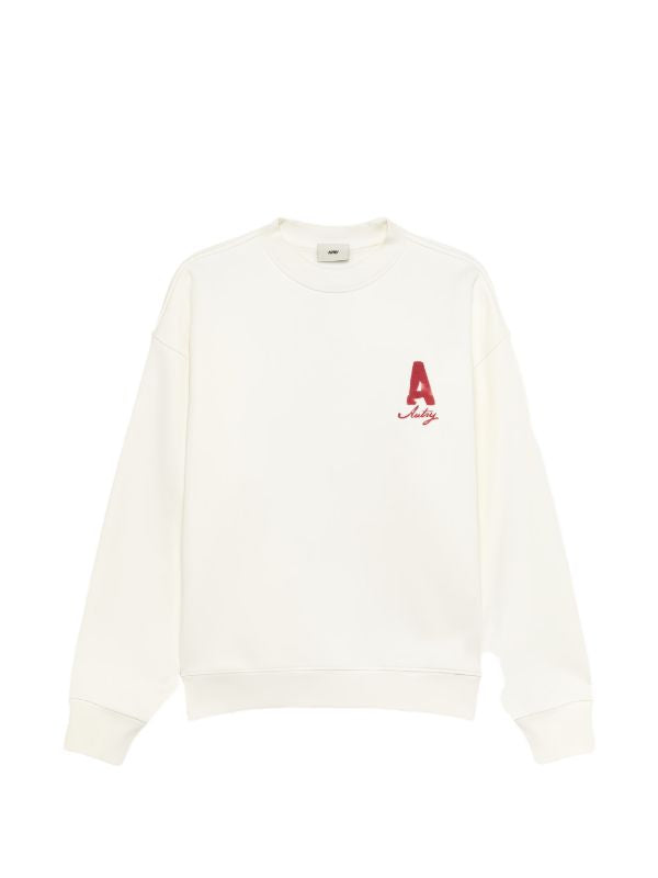 Heritage sweatshirt with washed effect