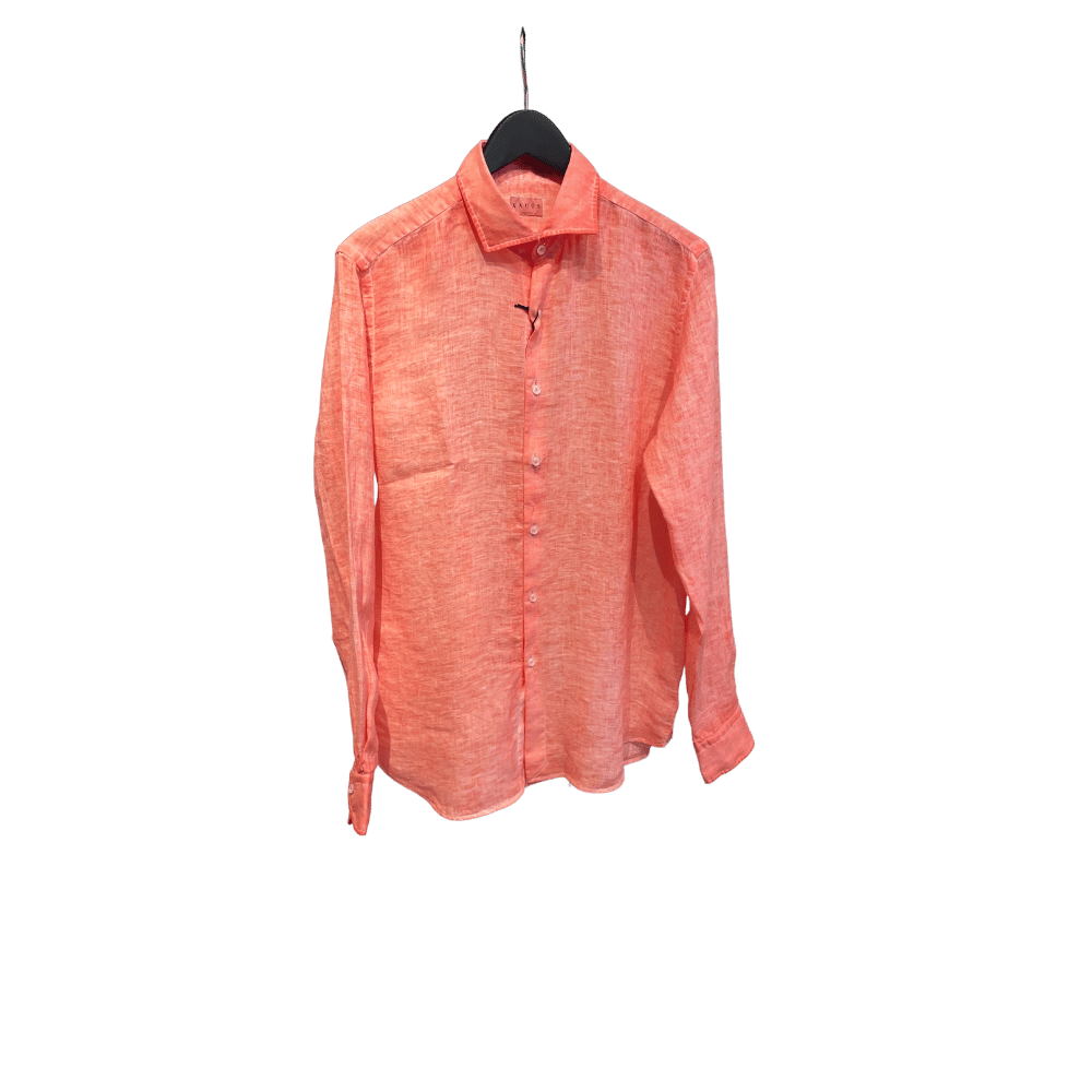 Linen Shirt Orange