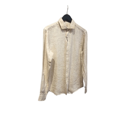 Linen Shirt Washed Beige