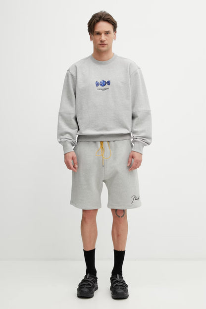 RHUDE Classique sweat shorts with cotton men's