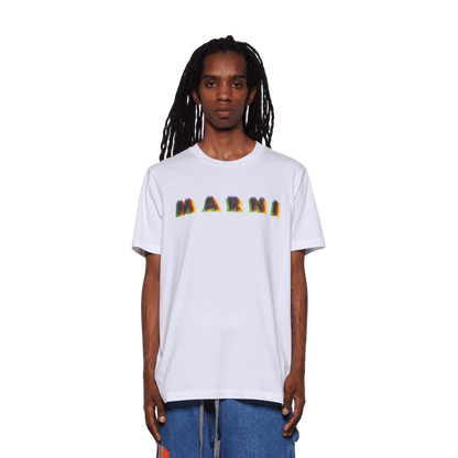 Printed Marni 3d Colors Organic Certified Lily White