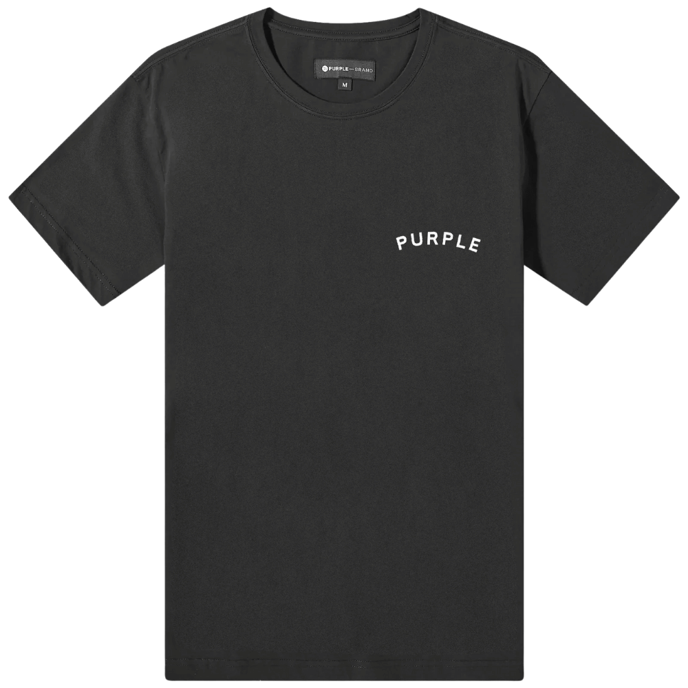 Textured Jersey Tee - Black