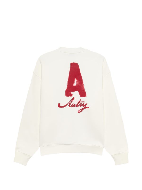 Heritage sweatshirt with washed effect