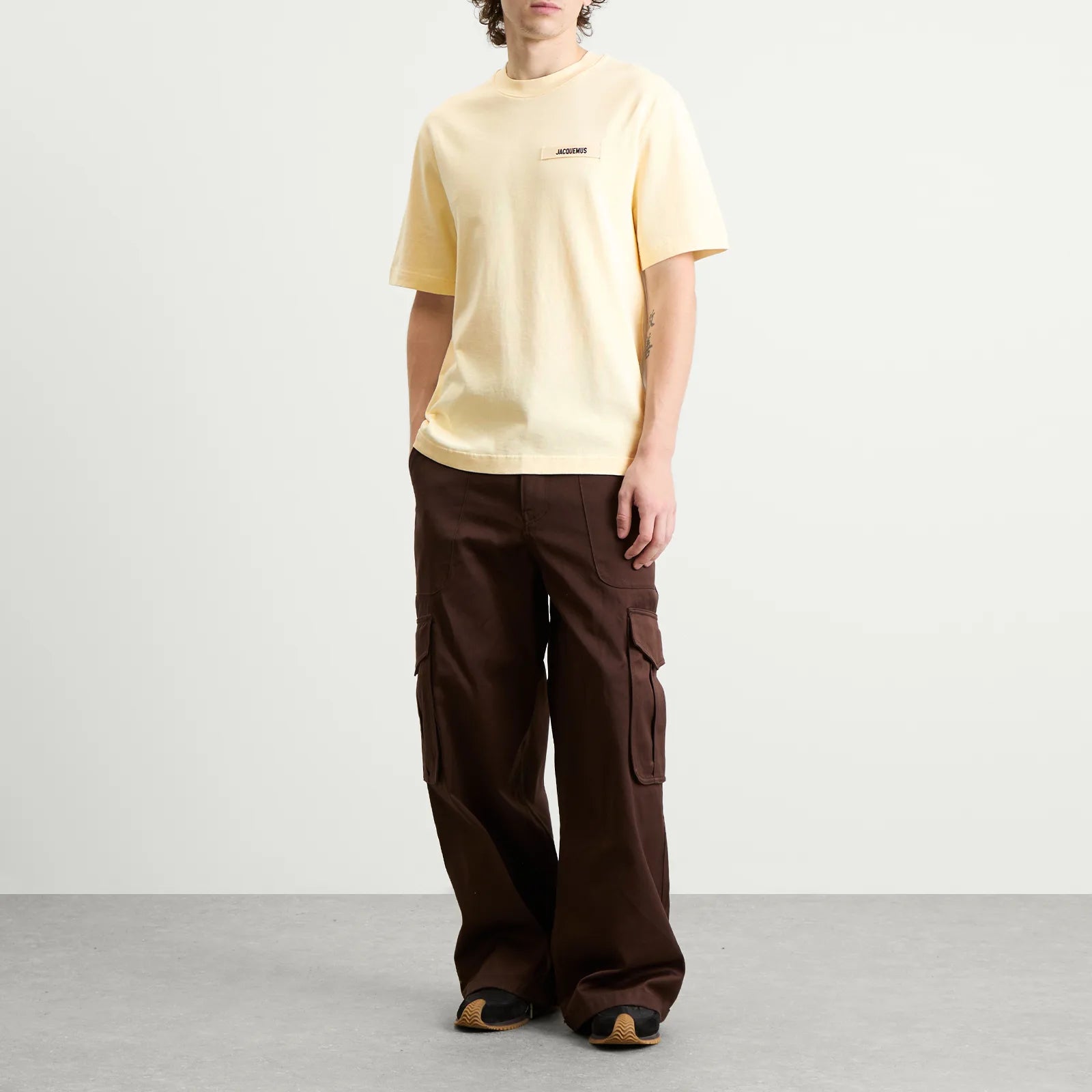 JACQUEMUS GROSGRAIN LOGO T-SHIRT