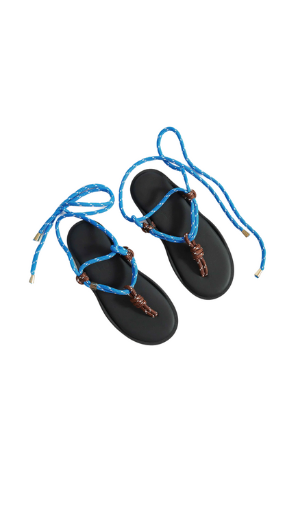 Flo twin - brown/skyblue