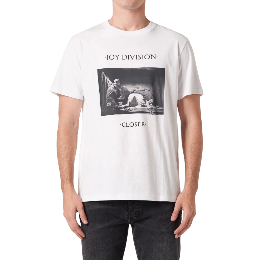 Joy Division Closer Band Tee - White