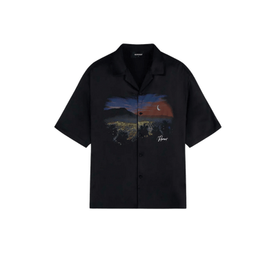 The Hills Viscose Shirt - Black