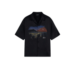 The hills viscose shirt - black