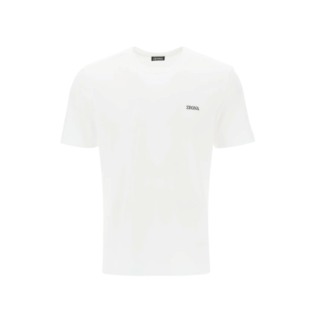 Mini Logo Print T shirt - White