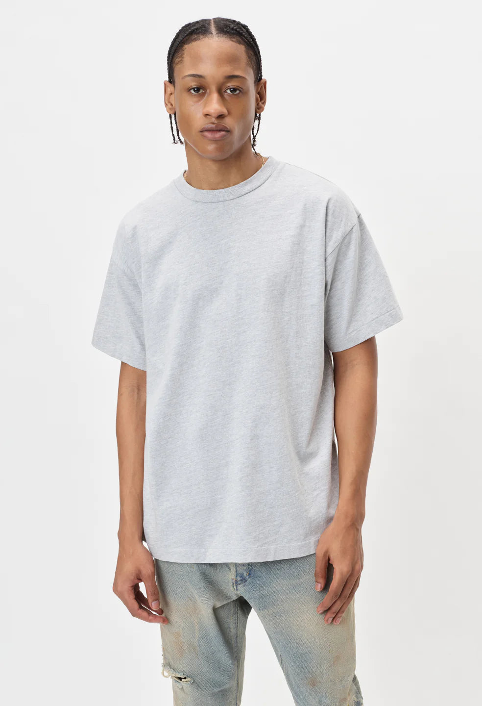 University tee - organic grey