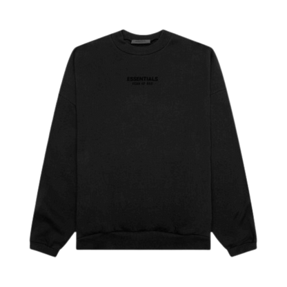 crewneck - jet black