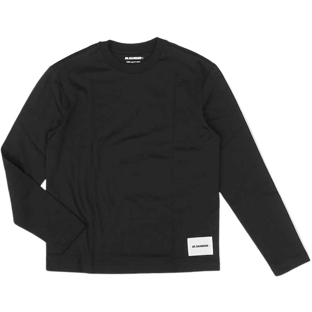 Long sleeve crewneck - black