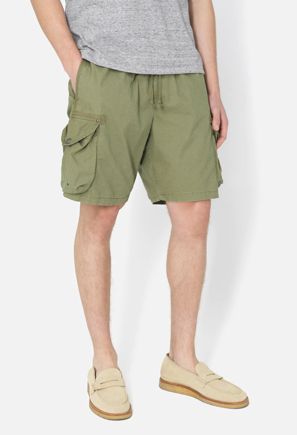 Deck cargo short - olive