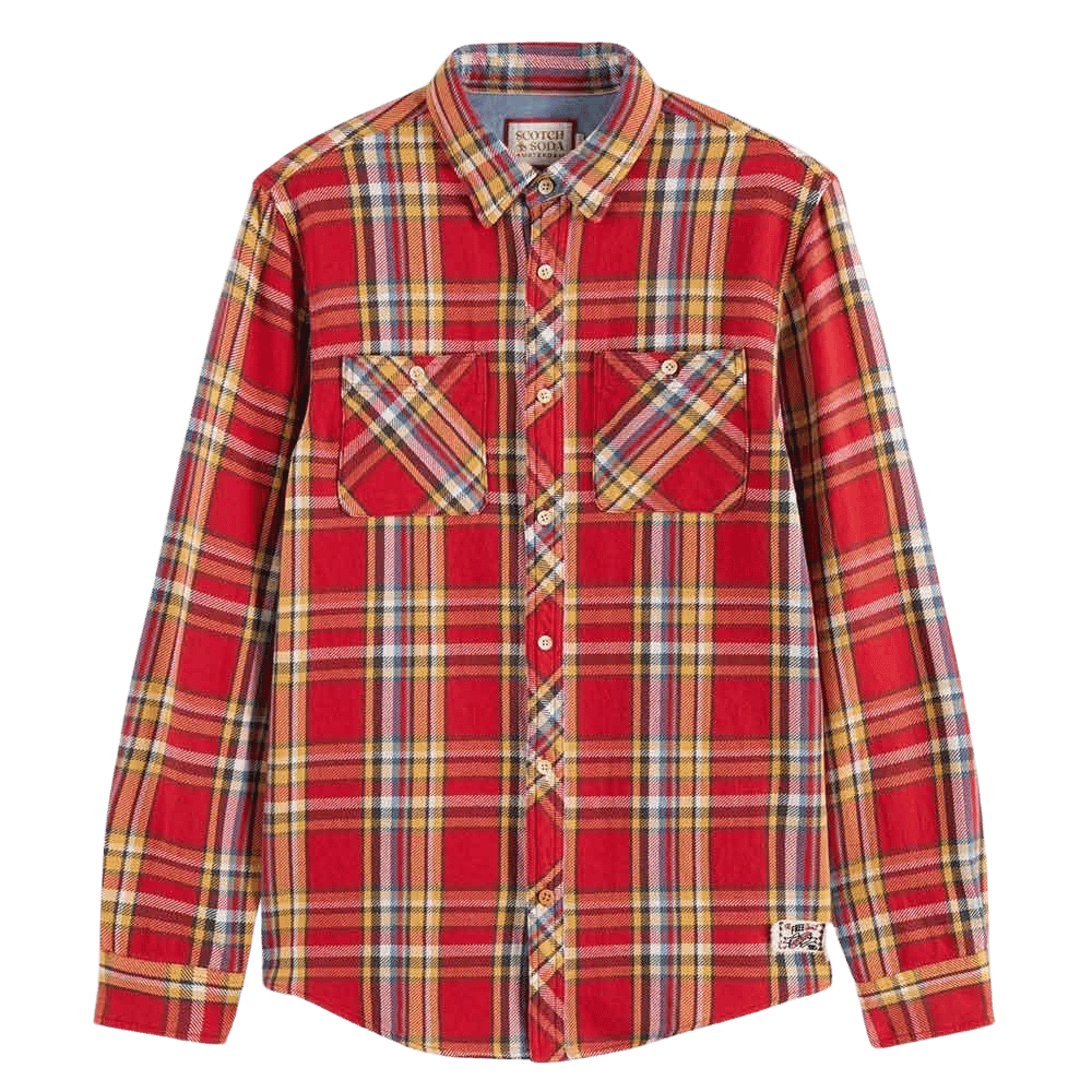 Long sleeve shirt - red check