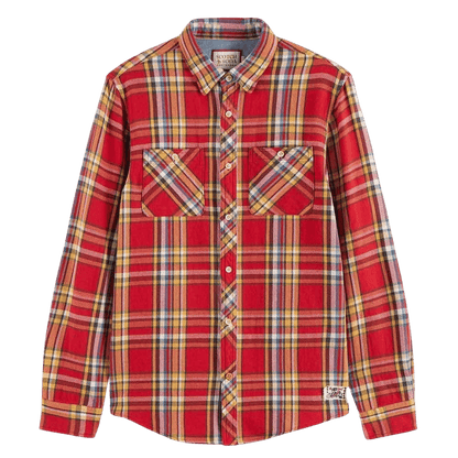 Long sleeve shirt - red check