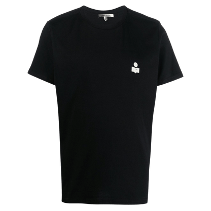 Bianca logo print Tshirt - black / white