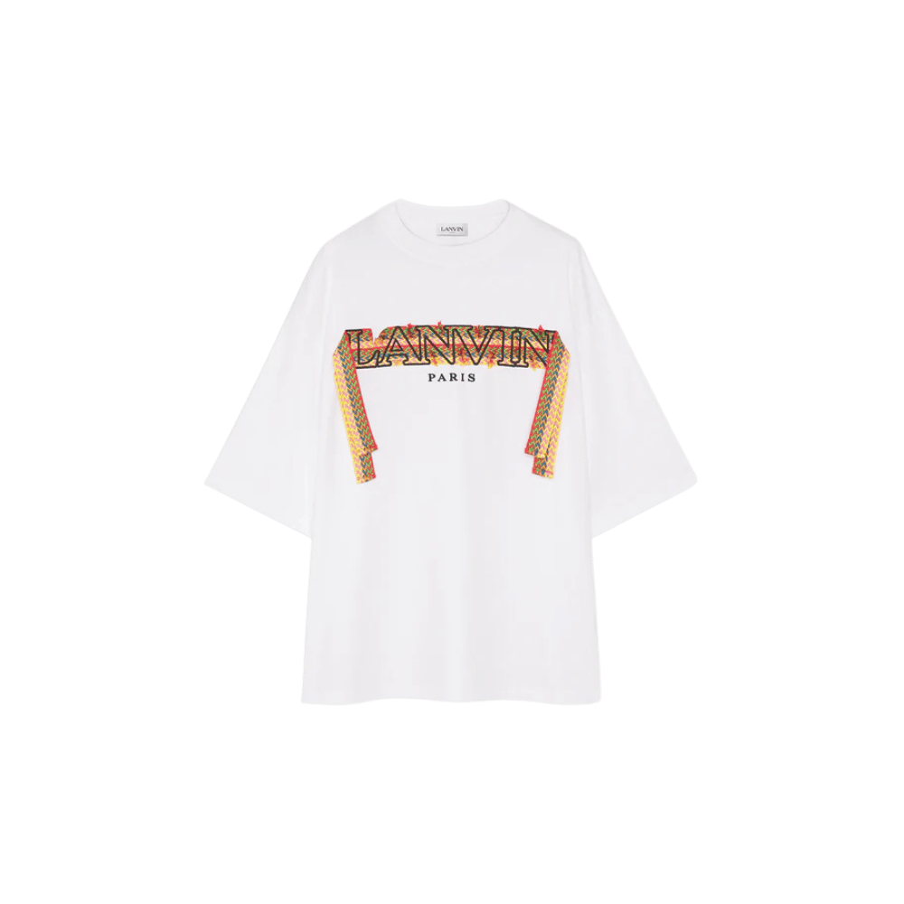 Oversized cotton Tshirt - white