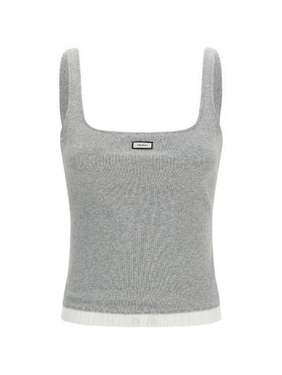 ENTIRE STUDIOS ribbed tank top