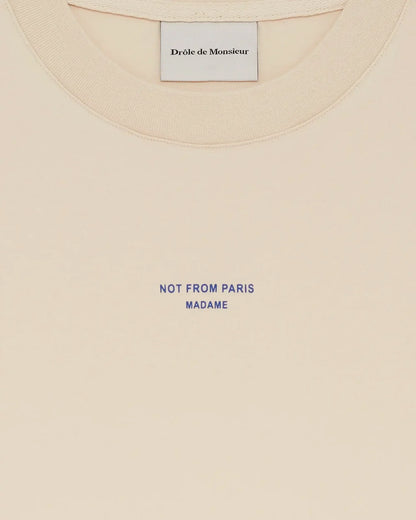 T-SHIRT SLOGAN CLASSIQUE