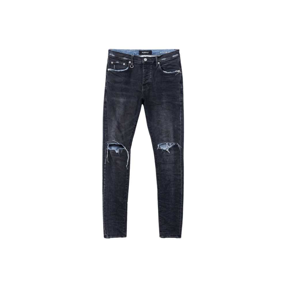 Mid Indigo Resin Jeans