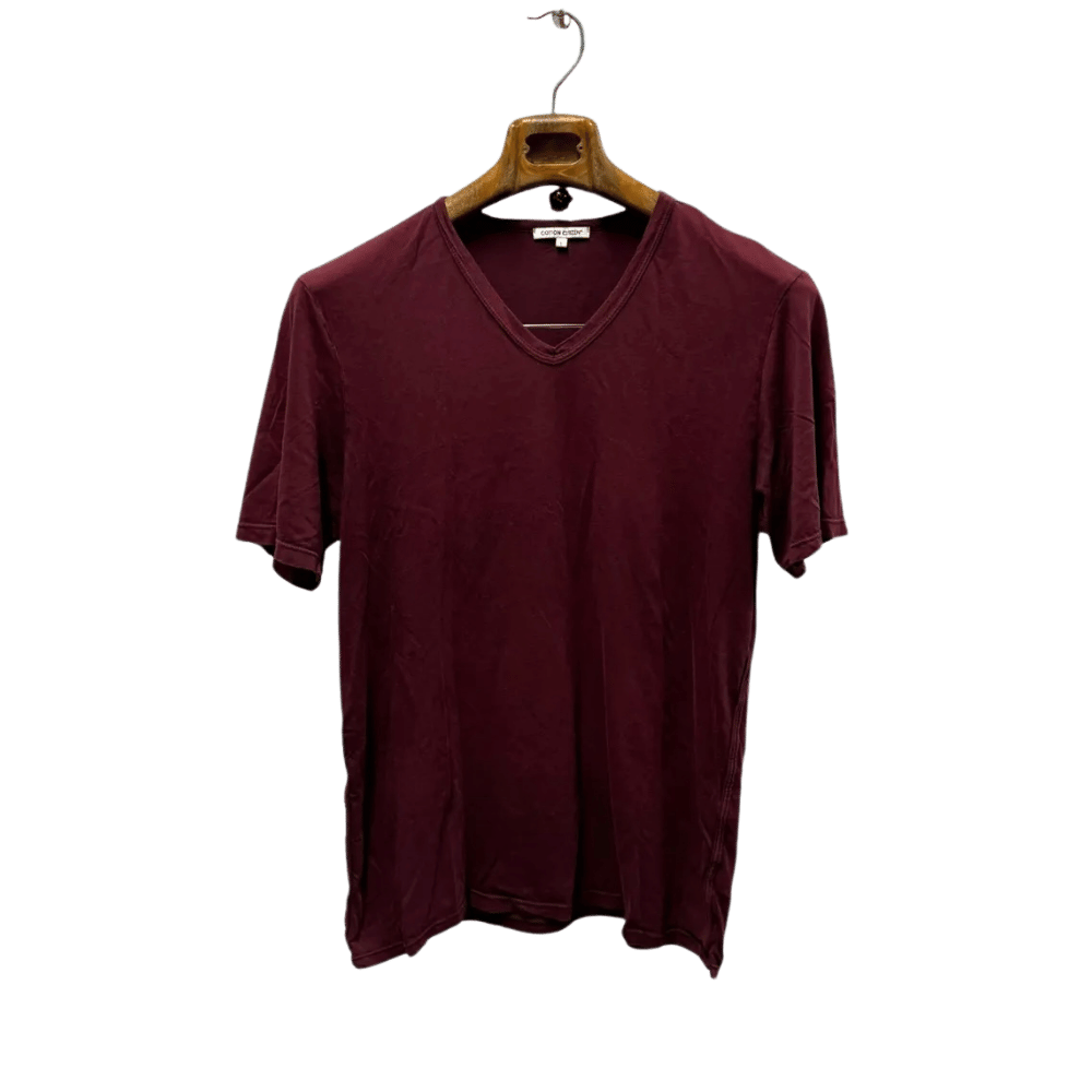 M Classic v neck - vintage brick