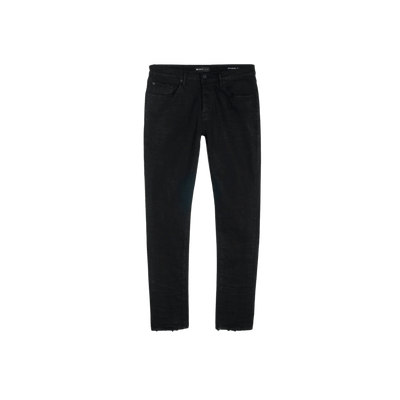 Low Rise Skinny Jean Black Resin