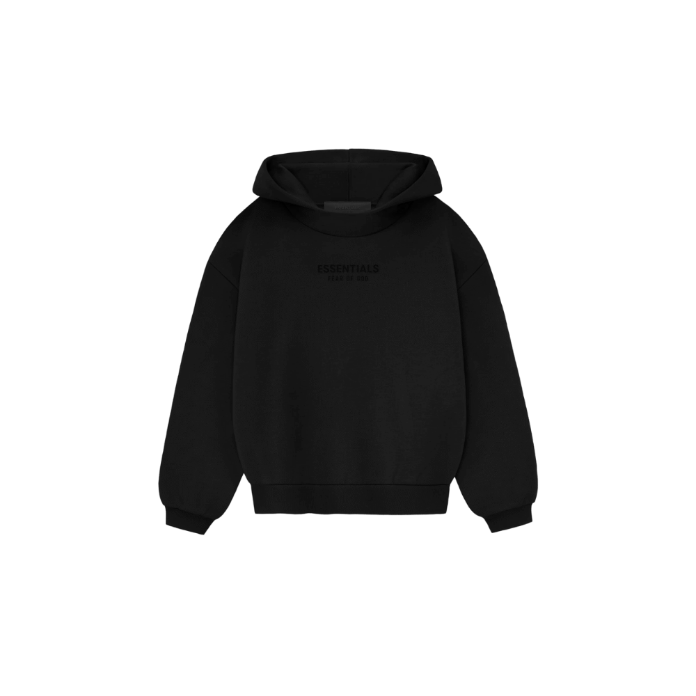 Core kids hoodie - jet black