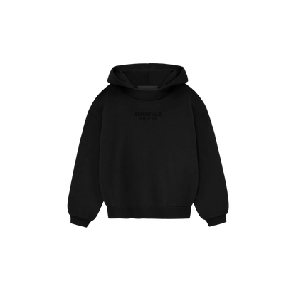 Core kids hoodie - jet black