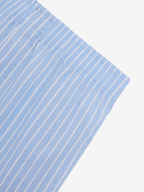 striped woven boxers