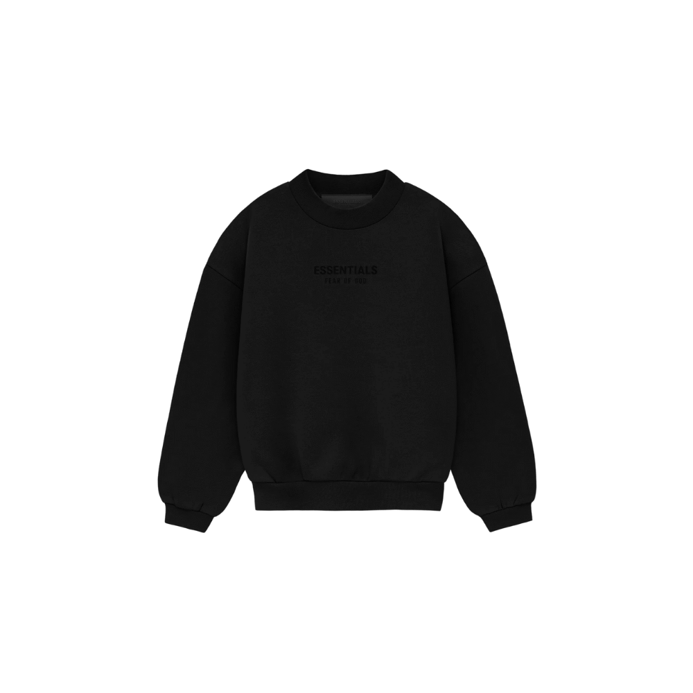 Core kids crewneck - jet black