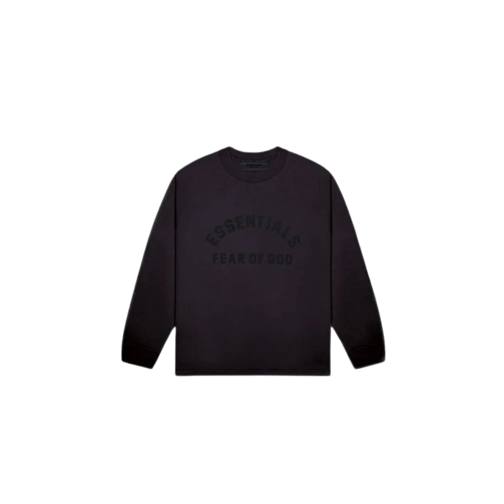 Core kids LS tee - jet black