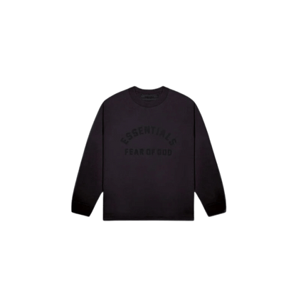 Core kids LS tee - jet black